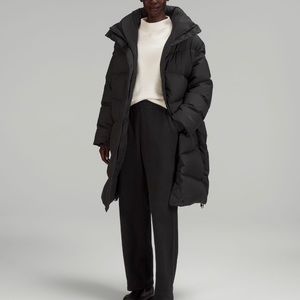 Lululemon Long Oversized Down Jacket M/L